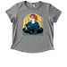 IH Day - Surviving IH, a Aluminum Grey Allmade Eco Triblend Women?s Scoop Neck Tee