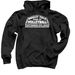 Official Nebraska Huskers Wrigley Field Home, a Black Pullover Hoodie