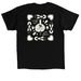 Cute n' Hardcore Handkerchief&nbsp;&nbsp;, a Black Classic Unisex Tee (back-view)