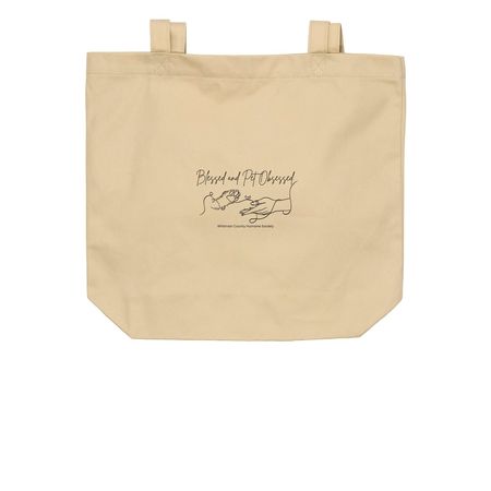 Pet Obsessed Bag&nbsp;, a Oyster Organic Cotton Tote Bag