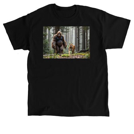 Trail Companions, a Black Classic Unisex Tee