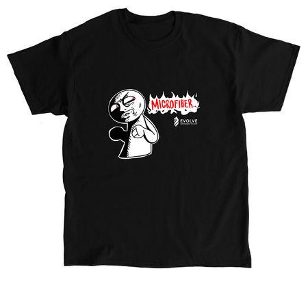 Microfiber Nightmare Dark T, a Black Classic Unisex Tee