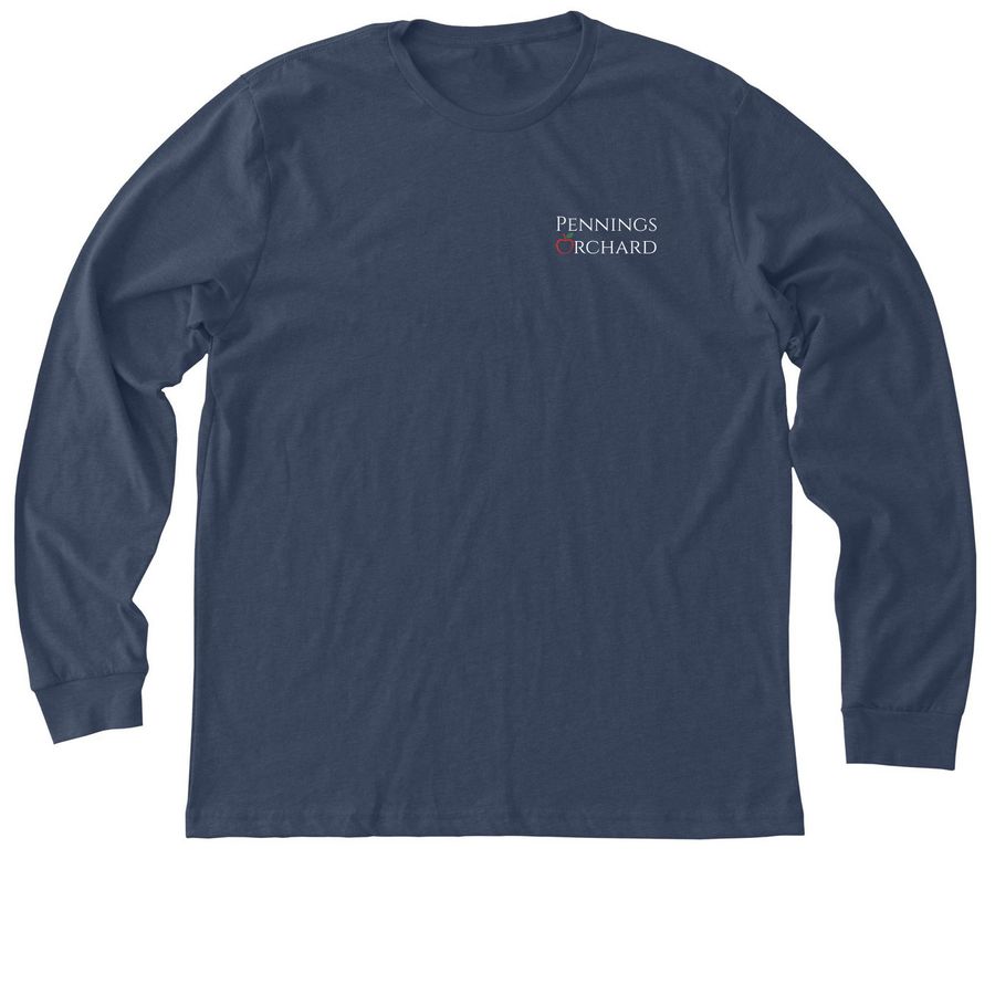 When all the trees..., a Heather Navy Premium Long Sleeve Tee