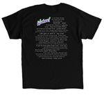 Dark Colored Shirts, a Black Classic Unisex Tee (back-view)