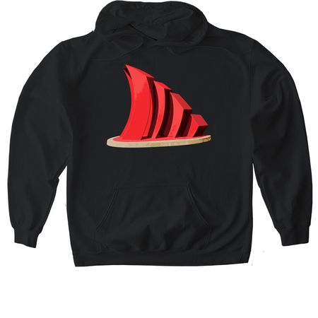 Wear Your Journey, a Black Gildan Softstyle Pullover Hoodie