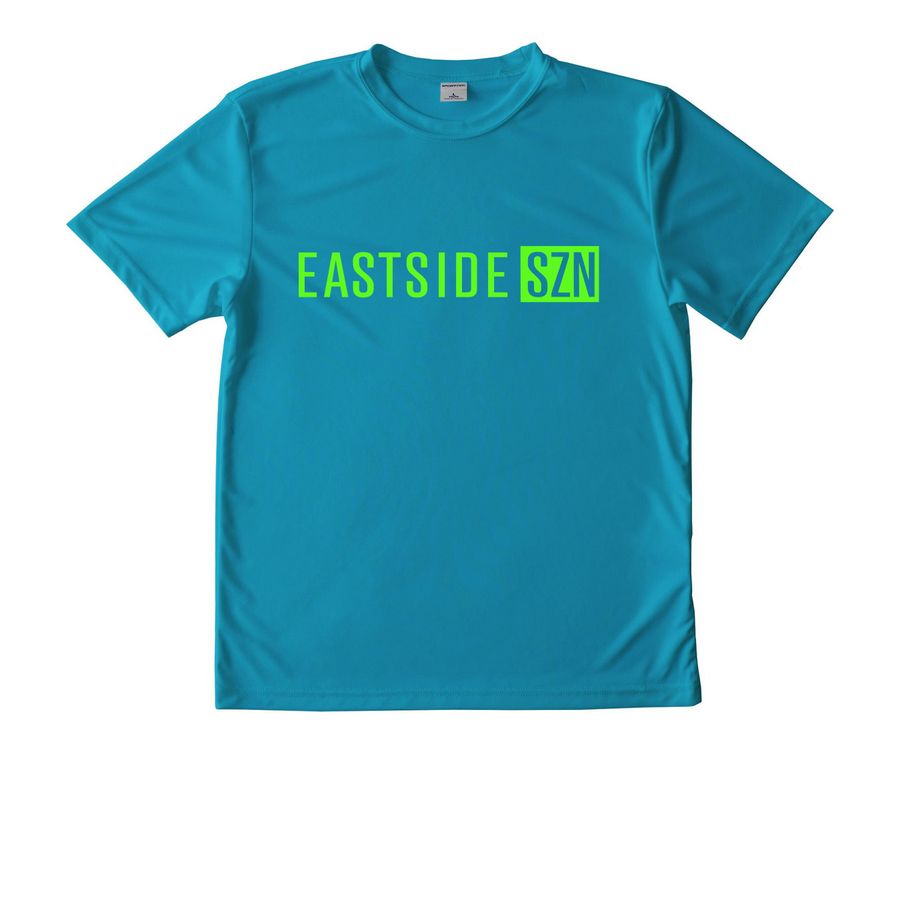 East Side SZN - Performance, a Atomic Blue Youth Performance Tee
