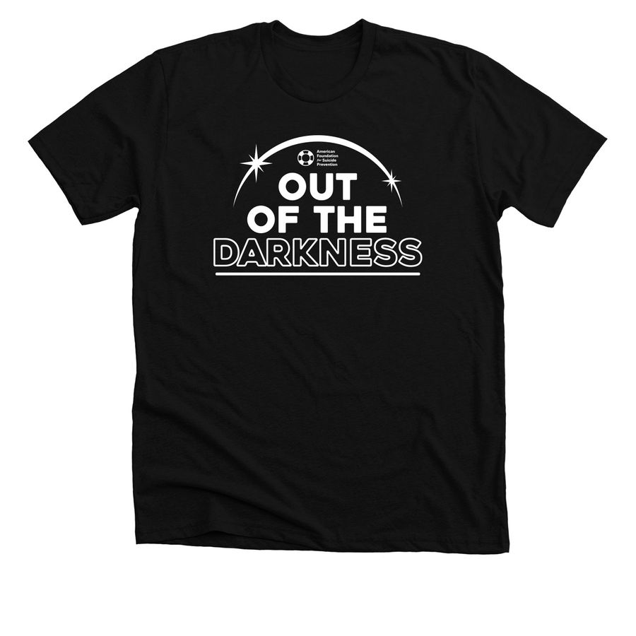 Out of the darkness walk 2026 fundraiser&nbsp;, a Solid Black Blend Premium Unisex Tee