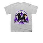 Mt Pleasant K9s, a Sport Grey Youth Unisex Tee (back-view)