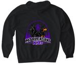 Mt Pleasant K9s, a Black Gildan Softstyle Pullover Hoodie (back-view)