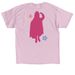 Zaariya's Super Squad&nbsp;, a Light Pink Classic Unisex Tee (back-view)