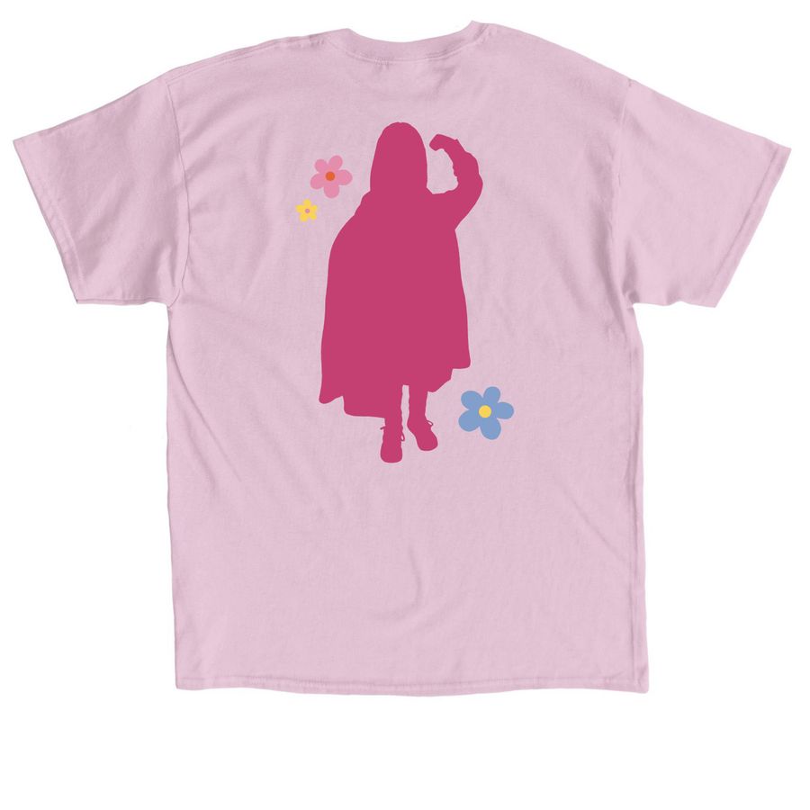Zaariya's Super Squad&nbsp;, a Light Pink Classic Unisex Tee (back-view)