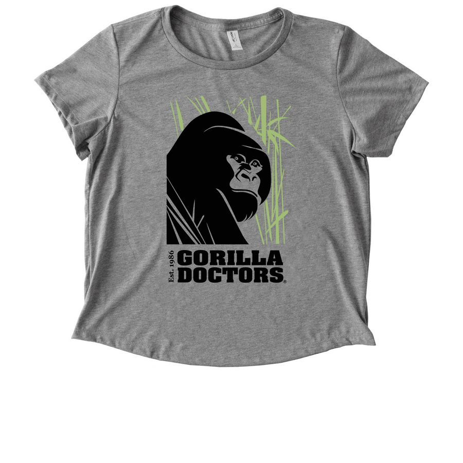 Women's Scoopneck - Eco, a Aluminum Grey Allmade Eco Triblend Women?s Scoop Neck Tee