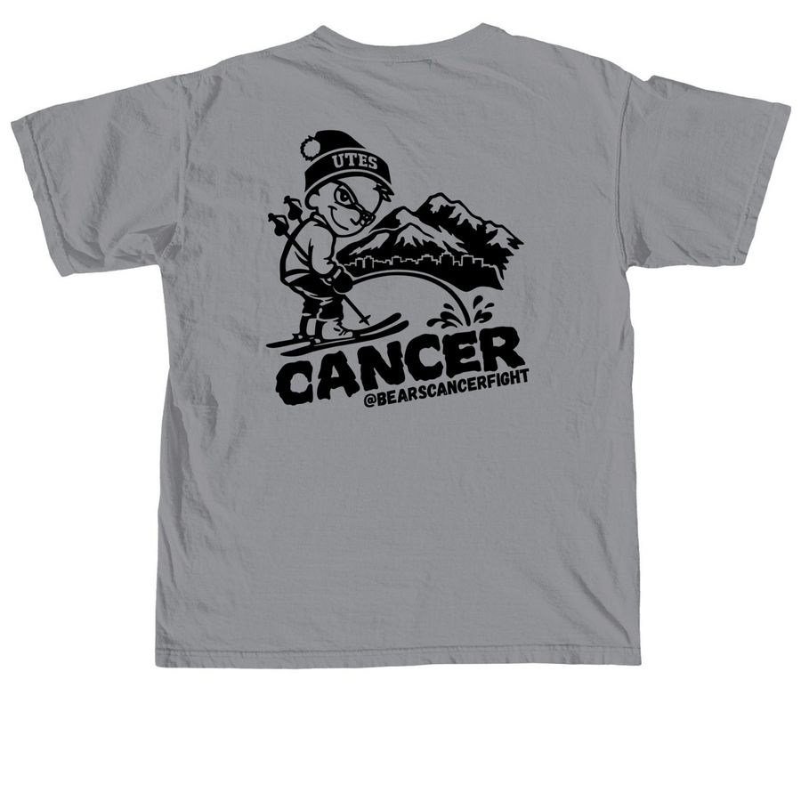 "CANCER CALVIN" T-Shirt, a Granite Comfort Colors Unisex Tee
