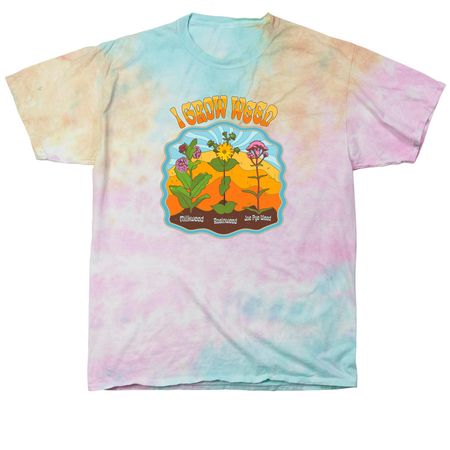 I Grow Weed, a Snow Cone Classic Tie Dye Tee
