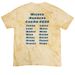 Wicked Runners CanAm Shirts, a Citrine Comfort Colors Colorblast Tee (back-view)