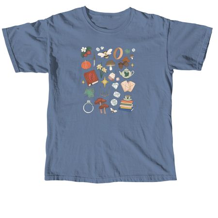 Into the Heart, a Blue Jean Comfort Colors Unisex Tee