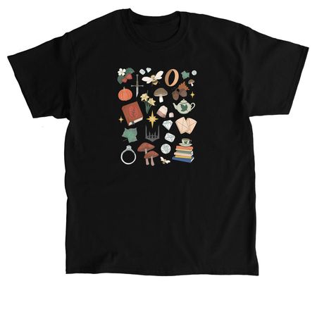 Into the Heart, a Black Classic Unisex Tee