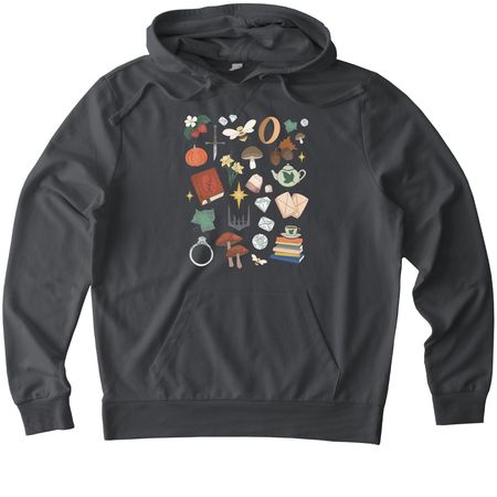 Into the Heart, a Terrain Grey Allmade Organic French Terry Pullover Hoodie