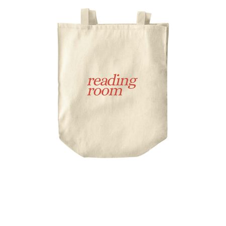 reading room tote bag, a Natural Over-the-Shoulder Shopping Tote Bag