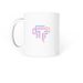 Happy Pride Mug, a White Coffee Mug (back-view)