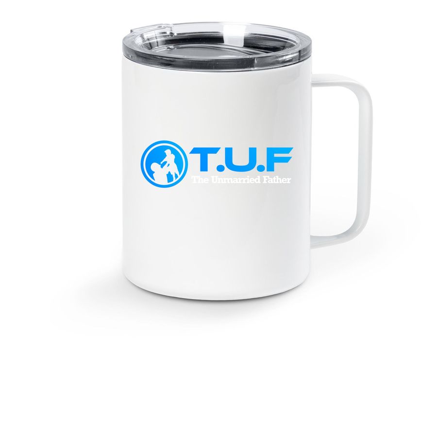 Coffee Tumbler&nbsp;, a White Stainless Steel Travel Mug