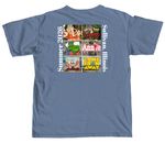 Summer Lovin', a Blue Jean Comfort Colors Unisex Tee (back-view)
