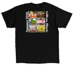 Summer Lovin', a Black Classic Unisex Tee (back-view)