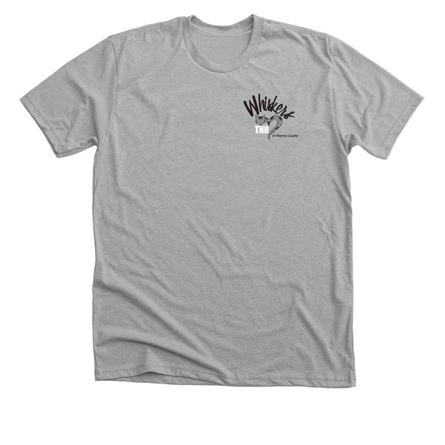 Whiskers TNR of Warren County Volunteer Tee, a Athletic Heather Premium Unisex Tee
