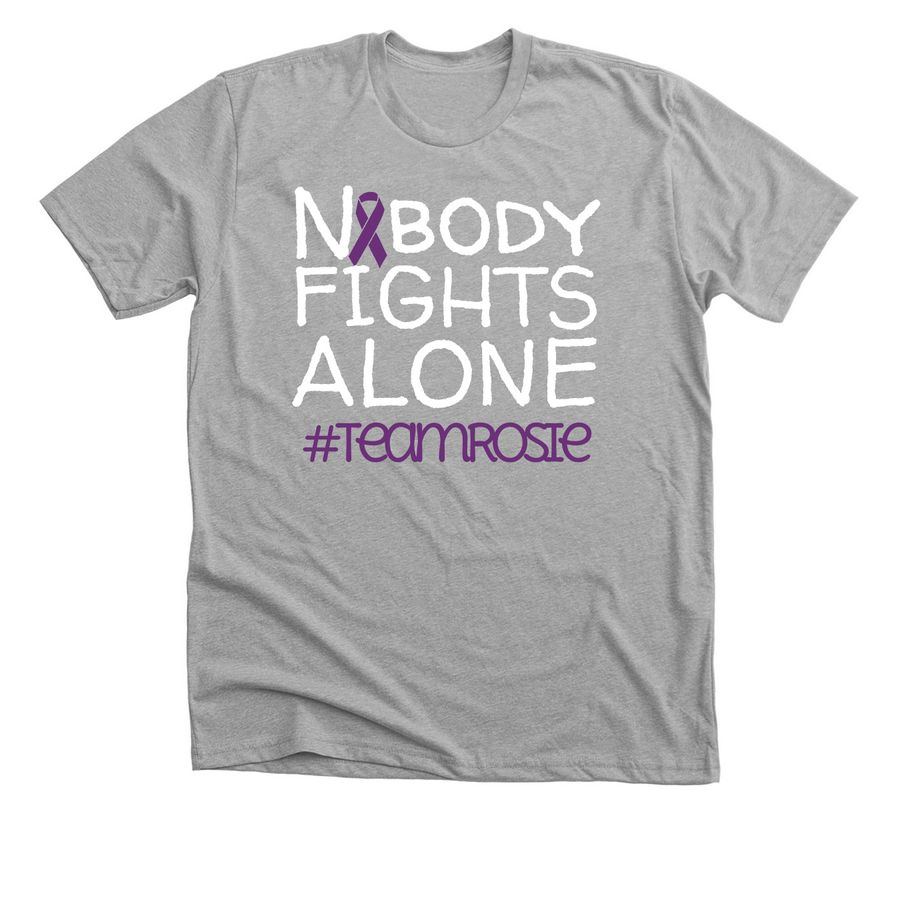 Rosie's Fight, a Athletic Heather Premium Unisex Tee