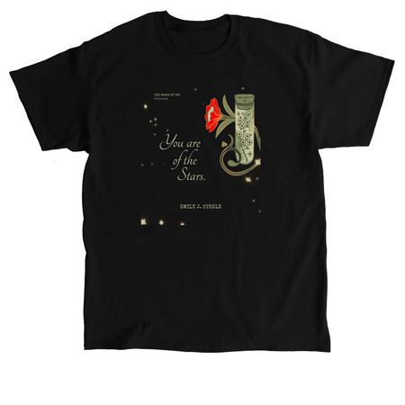 You Are of The Stars, a Black Classic Unisex Tee