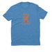 Run a K for DYRK1A 2026, a Azure Blue Allmade Eco Triblend Unisex Tee