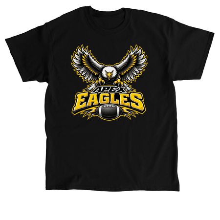 Apex Eagles Classic Tee, a Black Classic Unisex Tee