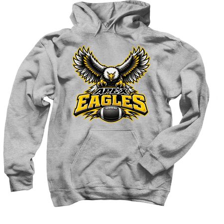 Apex Eagles Classic Tee, a Sport Grey Pullover Hoodie