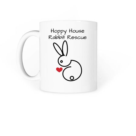 HHRR Adopt!&nbsp;, a White Coffee Mug (back-view)