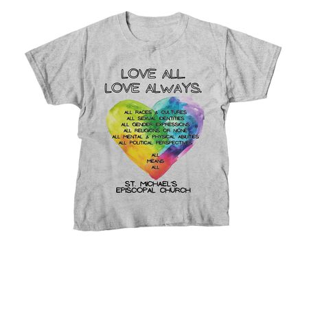 Love All&nbsp;, a Sport Grey Youth Unisex Tee
