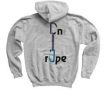 On Rope, a Sport Grey Youth Pullover Hoodie (back-view)