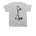 On Rope, a Sport Grey Youth Unisex Tee (back-view)