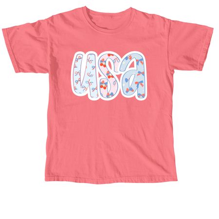 Doodle USA Shirt, a Watermelon Comfort Colors Unisex Tee