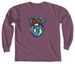 ABC Preschool Fundraising Merch, a Berry Comfort Colors Long Sleeve Tee