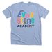 Everstone Classic&nbsp;, a Heather Baby Blue Premium Unisex Tee