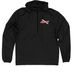 Octopy the water, a Black Quarter-Zip Windbreaker