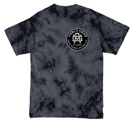AMERICAN GRIND LLC, a Black Crystal Tie Dye Tee