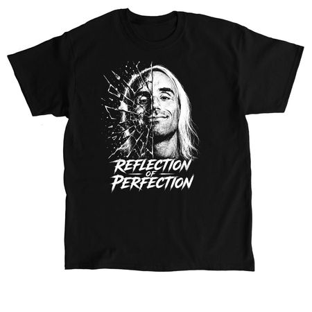 Reflection of Perfection, shattered, a Black Classic Unisex Tee