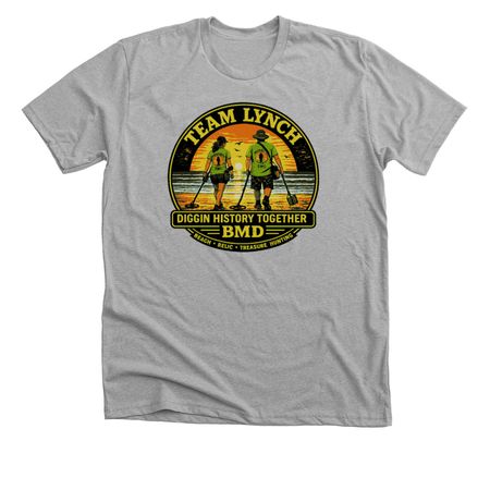 TEAM LYNCH B.M.D. Merchandise, a Athletic Heather Premium Unisex Tee