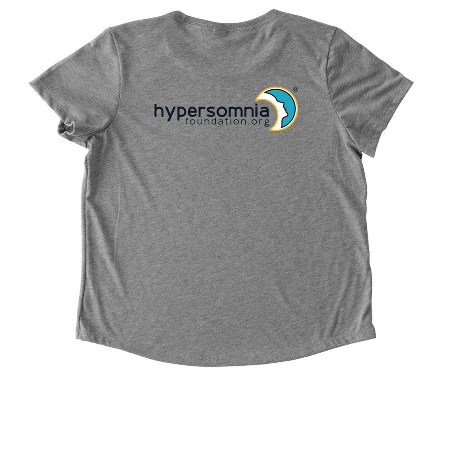 IH Day - Surviving IH, a Aluminum Grey Allmade Eco Triblend Women?s Scoop Neck Tee (back-view)