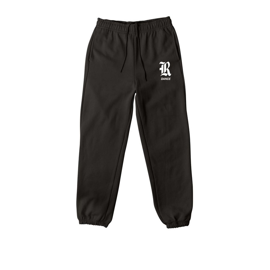 RICE DANCE PANTS, a Black Premium Heavyweight Jogger