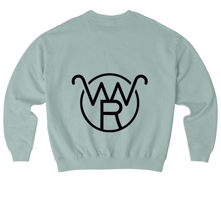 Help Horses. Heal Humans.&nbsp;, a Aloe Stanley/Stella Ledger Dry Crewneck Sweatshirt (back-view)