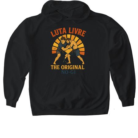 Original No Gi, a Black Gildan Softstyle Pullover Hoodie