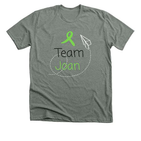 Team Joan, a Deep Heather Premium Unisex Tee