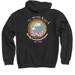 The Ankeny Rose Early Learning Center&nbsp;, a Black Pullover Hoodie (back-view)